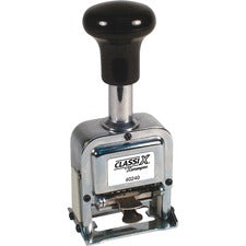 Xstamper Self-inking Auto Numbering Machine Number Stamp - 6 Bands - 1 Each