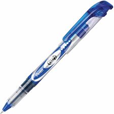 Pentel 24/7 Rollerball Pens 0.7 mm Medium Pen Point - Blue Ink - Water Based - Blue Barrel - Metal Tip - 1 Dozen