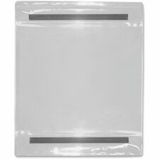 Tatco Vinyl File Pocket 9" x 12" - Vinyl - Clear - Magnetic Backing - 25 / Box