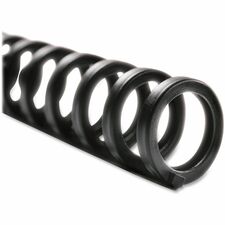 GBC ProClick Binding Spines 0.3" Diameter - 0.31" Maximum Capacity - 45 x Sheet Capacity - For Letter 8 1/2" x 11" Sheet - 32 x Holes - Black - 25 / Box