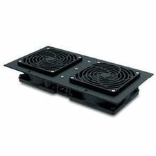 APC by Schneider Electric Roof Fan Tray for NetShelter WX Enclosures 2 Fan - 120 V220 CFM - Black