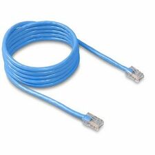 Belkin RJ45 Category 5e Patch Cable 7 ft Category 5e Network Cable - First End: 1 x RJ-45 Network - Male - Second End: 1 x RJ-45 Network - Male - Patch Cable - Blue - 1 Each