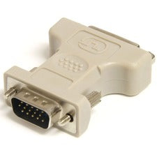 StarTech.com StarTech.com DVI to VGA Cable adapter - DVI-I (F) - HD-15 (M) 1 x 29-pin DVI-I Video Female - 1 x 15-pin HD-15 VGA Male - Beige - 1 Each