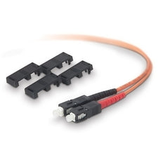 Belkin Multimode Duplex Fiber Patch Cable, SC-SC 16.40 ft Fiber Optic Network Cable for Network Device - First End: 2 x SC/PC Network - Male - Second End: 2 x SC/PC Network - Male - Patch Cable - Duplex - 62.5/125 &micro;m - Orange - 1 Each