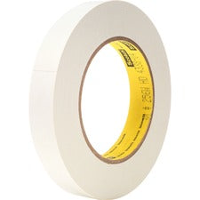 Scotch Flatback Write-On Paper Tape 20 yd Length x 0.75" Width - 3" Core - White - Paper - 6.70 mil - Rubber Backing - For Shelf Labeling - 1 Roll