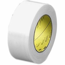 Scotch Premium-Grade Filament Tape 60 yd Length x 2" Width x 6.6 mil Thickness - 3" Core - Clear - Synthetic Rubber - Glass Yarn Backing - Moisture Resistant, Abrasion Resistant, Curl Resistant, Stain Resistant - For Shipping, Reinforcing, Banding - 1 Rol