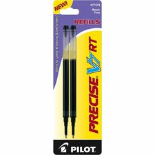 Pilot Precise V7 RT Premium Rolling Ball Pen Refills 0.70 mm , Fine Point - Black Ink - 2 / Pack