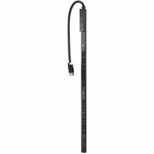 APC by Schneider Electric Basic Rack 14.4kVA PDU Basic - Hubbell CS8365C - 24 x IEC 60320 C13, 4 x IEC 60320 C19, 2 x NEMA L6-30R - 208 V - 14.40 kW - Overload Protection - 3 ft Cord Length - 0U - Vertical - Rack-mountable