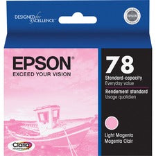 Epson Claria Original Inkjet Ink Cartridge - Light Magenta - 1 Each Inkjet - Light Magenta - 1 Each