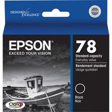 Epson Claria Original Inkjet Ink Cartridge - Black - 1 Each Inkjet - Black - 1 Each