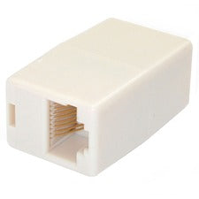 StarTech.com Cat5e RJ45 Modular Inline Coupler - Network coupler - RJ-45 (F) - RJ-45 (F) 1 x RJ-45 Network Female - 1 x RJ-45 Network Female - Beige - 1 Each