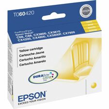 Epson DURABrite Original Inkjet Ink Cartridge - Yellow - 1 Each 550 Pages