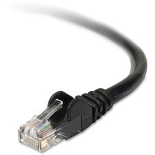 Belkin RJ45 Category 6 Snagless Patch Cable 5 ft Category 6 Network Cable - First End: 1 x Male - Second End: 1 x RJ-45 - Male - Patch Cable - Black - 1 Each