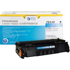 Elite Image Remanufactured Laser Toner Cartridge 49A (Q5949A) - Black - 1 Each 2500 Pages