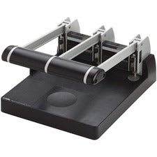 CARL 150-Sheet Heavy Duty 3-hole Punch 3 Punch Head(s) - 150 Sheet of 20lb Paper - 9/32" Punch Size - Silver, Blue