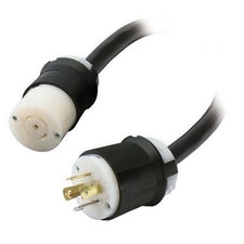 APC by Schneider Electric 5-Wire Power Extension Cable 240 V AC - Black - 8 ft Cord Length - 1