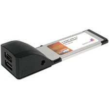 StarTech.com 2 Port ExpressCard USB Adapter Card ExpressCard/34 - Plug-in Module - 2 USB Port(s) - 2 USB 2.0 Port(s) - Mac