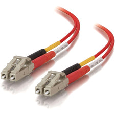 C2G Fiber Optic Duplex Patch Cable 6.56 ft Fiber Optic Network Cable - First End: 2 x LC - Male - Second End: 2 x LC - Male - Patch Cable - 50/125 &micro;m - Red - 1 Each
