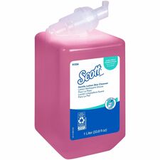 Scott Gentle Lotion Skin Cleanser Lotion - 1.06 quart - Push Pump - For Normal Skin - pH Balanced Push Pump - 1 Each