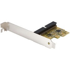 StarTech.com 1-Port PCI Express IDE Controller Adapter Card Ultra ATA/133 (ATA-7) - PCI Express x1 - Plug-in Card - 1 Total IDE Port(s) - PC - TAA Compliant