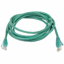 Belkin RJ45 Category 6 Snagless Patch Cable 75 ft Category 6 Network Cable - First End: 1 x RJ-45 - Male - Second End: 1 x RJ-45 - Male - Patch Cable - Green - 1 Each