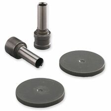CARL Heavy-duty 2-hole Punch Replacement Kit 2 Punch Head(s) - 300 Sheet of 20lb Paper - 9/32" Punch Size - Silver