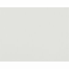 Pacon Railroad Board Art, Craft, Mat, Mounting, Block Printing, Painting, Marker, Stenciling, Poster - 22" Width x 28" Length - White - 100 / Carton