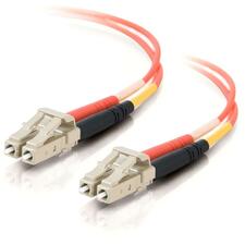 C2G Fiber Optic Duplex Patch Cable 9.84 ft Fiber Optic Network Cable - First End: 2 x LC - Male - Second End: 2 x LC - Male - Patch Cable - 62.5/125 &micro;m - Orange - 1 Each