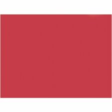Prang Construction Paper Multipurpose - 24" Width x 18" Length - Holiday Red - 50 / Pack