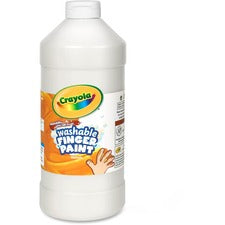 Crayola Washable Finger Paint 1 Color(s) - White - 2 lb - Washable - 1 Each