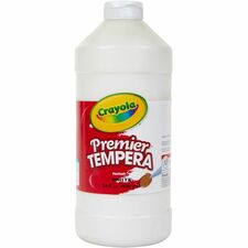 Crayola Premier Tempera Paint 1 Color(s) - White - 2 lb - 1 Each