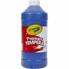 Crayola Premier Tempera Paint 1 Color(s) - Blue - 2 lb - 1 Each