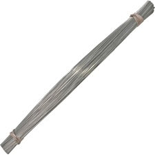 Gem Office Products Annealed Steel Tag Wire 12" - 1000 / Pack - Galvanized Steel