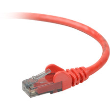 Belkin RJ45 Category 6 Snagless Patch Cable 4 ft Category 6 Network Cable - First End: 1 x RJ-45 - Male - Second End: 1 x RJ-45 - Male - Patch Cable - Red - 1 Each