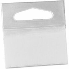 3M Pad Hang Tabs 10 Tab(s) - 2" Tab Height x 2" Tab Width - Self-adhesive - Clear Polyester Tab(s) - 50 / Box