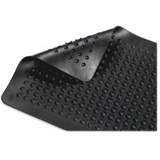 Guardian Floor Protection FlexStep Rubber Antifatigue Mat Indoor - 24" Length x 36" Width x 0.370" Thickness - Polypropylene - Black - 1 Each