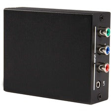 StarTech.com Component to HDMI Video Converter with Audio Functions: Signal Conversion - 1920 x 1080 - Full HD - Audio Line In - 1 Each - Black - TAA Compliant