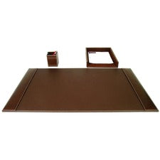 Dacasso Rustic Leather Desk Set 1 Each