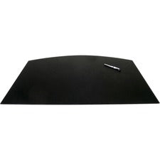 Dacasso Desk Pad 34" Width x 24" Depth - Leather - Black