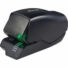 Swingline 502e Desktop Electric Stapler Staples Upto 25 Sheet - Holds Upto 1500 Staple - Black - 1 Each