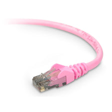Belkin RJ45 Category 6 Snagless Patch Cable 4 ft Category 6 Network Cable - First End: 1 x RJ-45 - Male - Second End: 1 x RJ-45 - Male - Patch Cable - Pink - 1 Each
