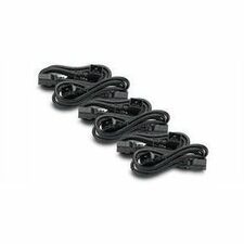 APC by Schneider Electric Standard Power Cord 230 V AC / 16 A - Black - 2 ft Cord Length - IEC 60320 C20 / IEC 60320 C19 - 1