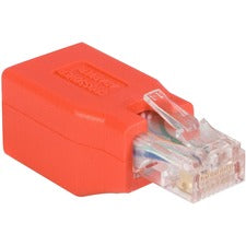 StarTech.com Cat.6 to Crossover Adapter 1 x RJ-45 Network Male - 1 x RJ-45 Network Female - Red - 1 Each