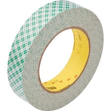 Scotch Double-Coated Paper Tape 36 yd Length x 1" Width x 6 mil Thickness - 3" Core - White - 5 mil - Rubber Backing - For Multipurpose, Bonding - 1 Roll
