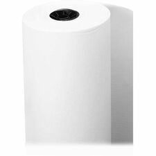 Sparco Art Project Paper Roll Craft - 36" Width x 1000 ft Length - 50 lb Basis Weight - White - 1 Roll