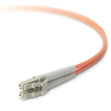Belkin Duplex Fiber Optic Patch Cable 23 ft Fiber Optic Network Cable - First End: 2 x LC - Male - Second End: 2 x LC - Male - Patch Cable - 50/125 &micro;m - Orange - 1 Each