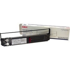Oki Dot Matrix Ribbon Cartridge - Black - 1 Each 5 Million Characters