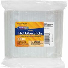 Creativity Street 5/16" Dual Temperature Glue Sticks 4 oz - Clear - 100 / Pack