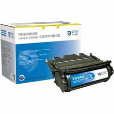 Elite Image Remanufactured High Yield Laser Toner Cartridge 341-2916 - Black - 1 Each 21000 Pages