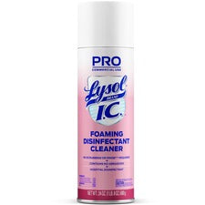 Lysol I.C. Foam Disinfectant Ready-To-Use - 24 fl oz (0.8 quart) - Non-abrasive, Bleach-free, Anti-bacterial, Deodorize, Rinse-free, Scrub-free - White Aerosol Spray Can - 1 Each